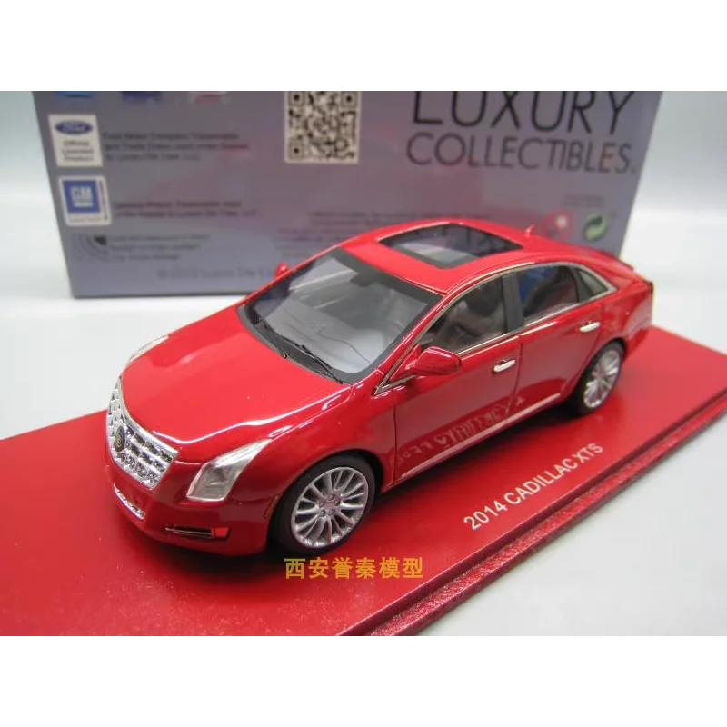 

LUXURY 1/43 Scale Original Package CADILLAC XTS Red Resin Car Model Collectible Toy Gift Souvenir Display Ornament