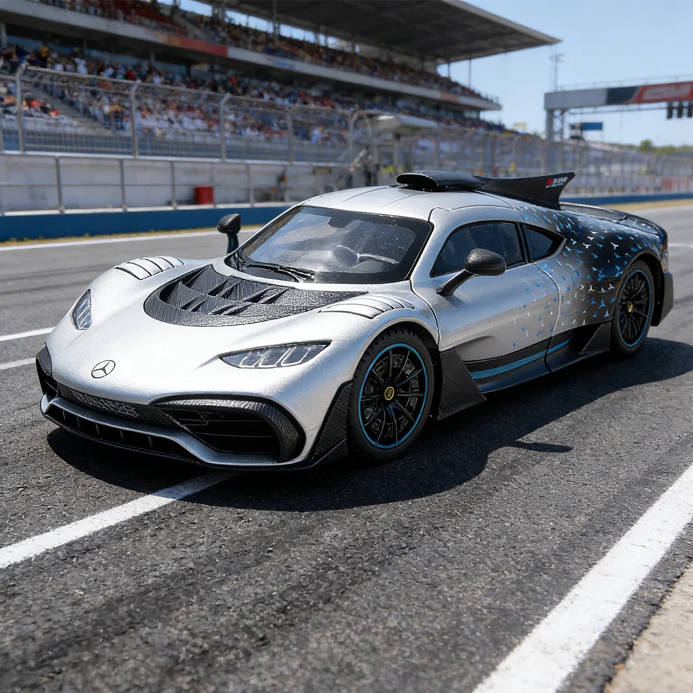 

Игрушечные машинки, классическая модель спортивного автомобиля AMG ONE, машинки-каталки с откатным механизмом, игрушка-машинка Cardiecast, декор для дома, рождественские подарки для мужчин и мальчиков