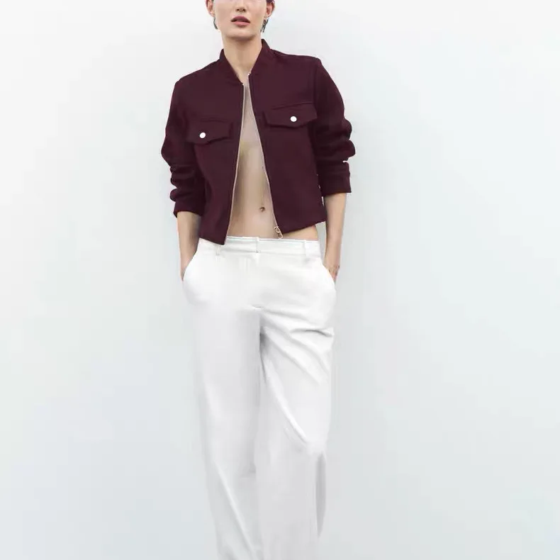 

Laid-ba Sle ort Мягкая молния круглая Ne Jaet Верхняя одежда для женщин Теплая полиэфирная ткань Длинное пальто цвета све