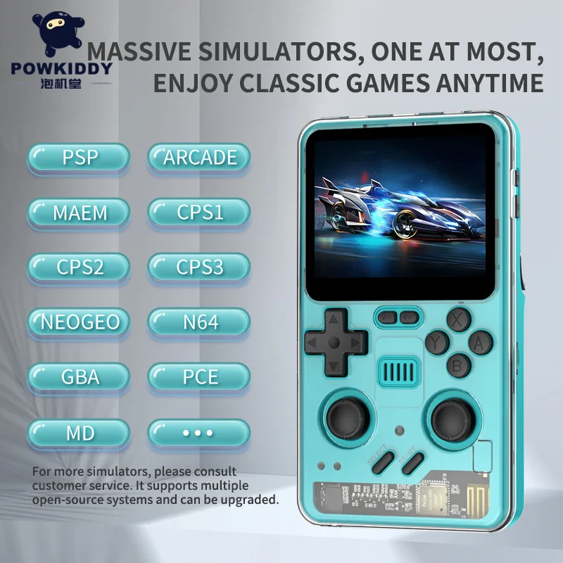 HiCyber RGB20PRO draagbare draagbare gameconsole 3,2 inch open source IPS-scherm Trillingsmotor Wi-Fi ondersteunde retro-spelers