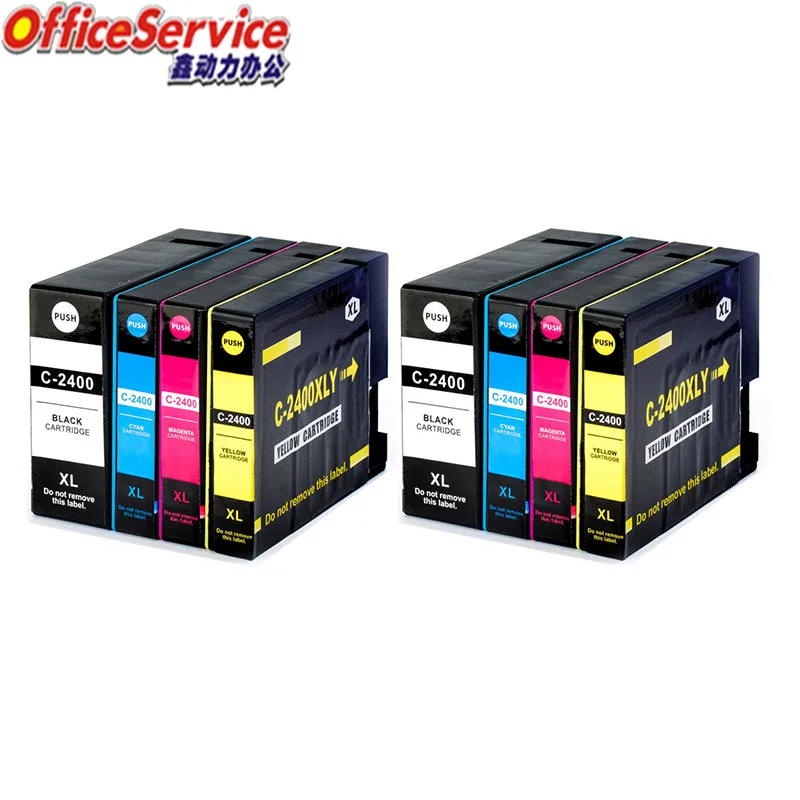 

PGI-2400 PGI2400 2400xl ink cartridge Compatible for Canon IB4040 iB4140 MB5040 MB5140 MB5340 MB5440 printer