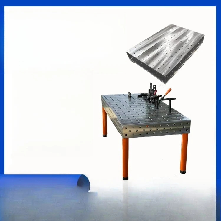 Flexible welding platform Cast iron porous positioning table Quick positioning Locking pin Tooling fixture