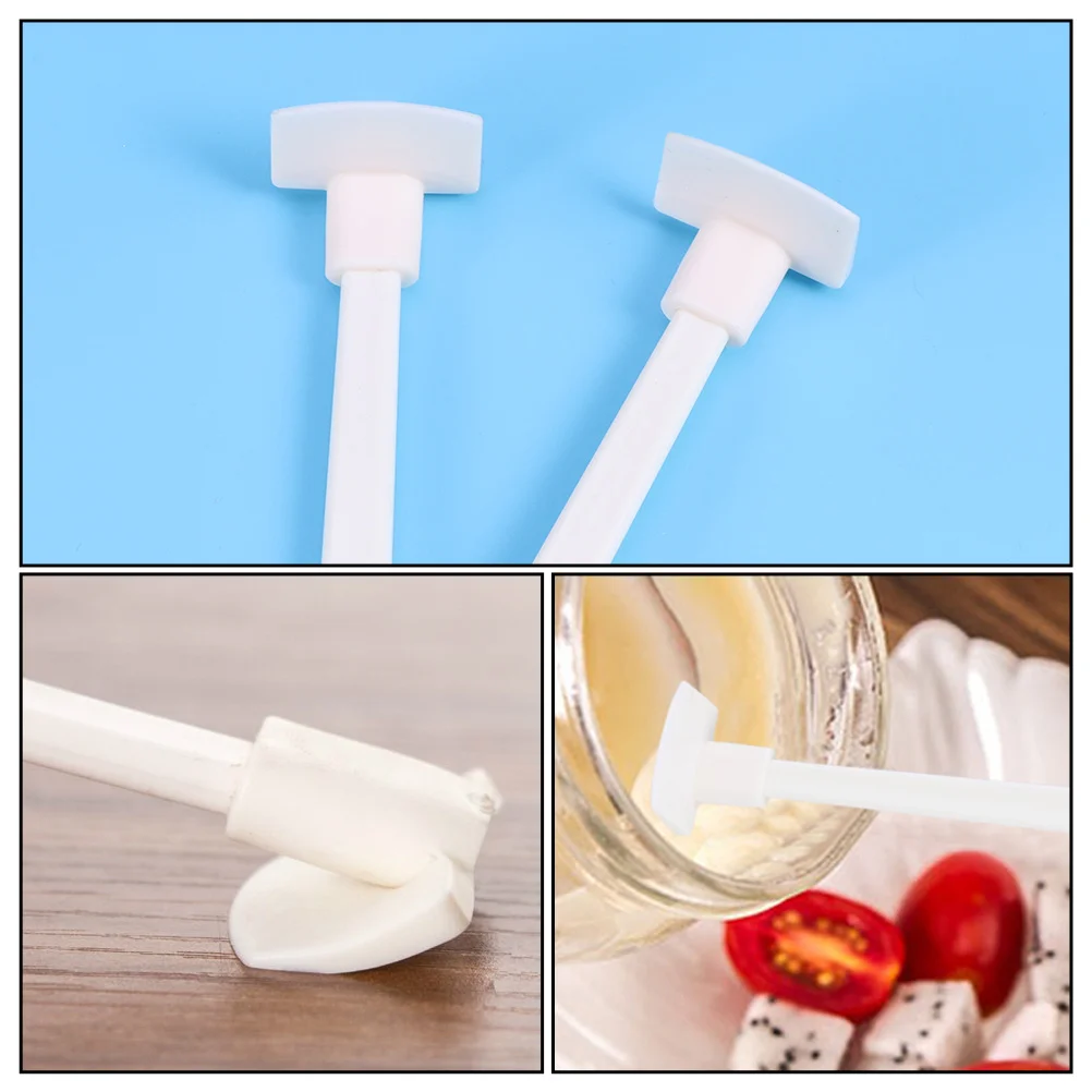 

5Pcs Beauty Scraper Bottle Bottom Spatula Long Handle for Lotion Cream Ketchup Jam Cleaning Tool Bottle Scraper