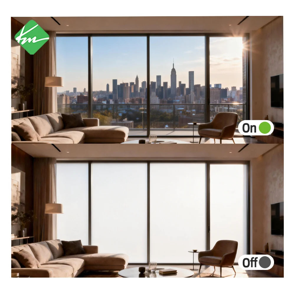 فيلم زجاج ذكي PDLC ذاتي اللصق  - مراجعة Smart Home Film وسعره