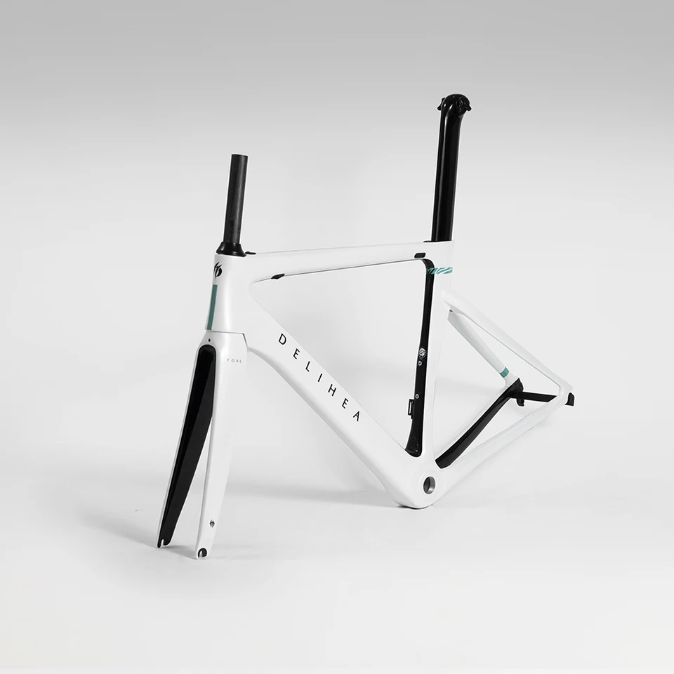 Delihea fore-カーボンロードバイクフレーム、サイクリング自転車