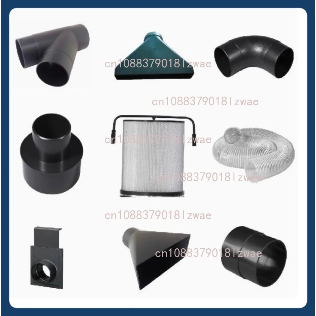 Collector Dust Hose Switch Valve Powder Collector Woodworking Shop Slide Gate Woodworking Vacuum Cleaner Valve Elbow 3way Valve