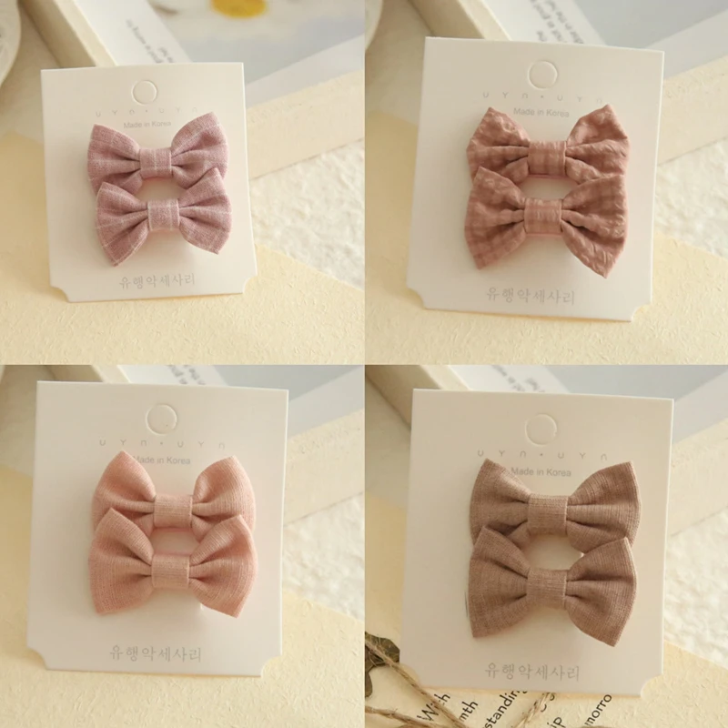 Haarclips Voor Kinderen, Handgemaakte Hoofddeksels, Babyhaaraccessoires, Haarstrikken Met Volledige Dekking Voor Meisjes