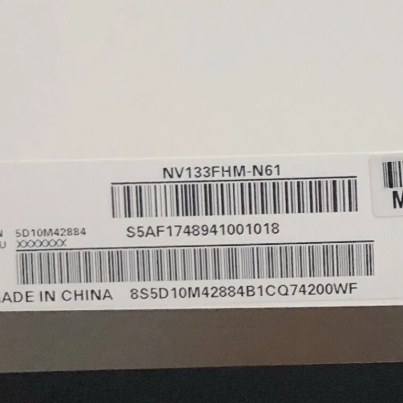 

NV133FHM-N61 подходит для NV133FHM-N54 LP133WF4 SPB1 SPA1 M133NWF4 R0 LQ133M1JX15 E IPS eDP 30-контактный 1920X1080 Светодиодная панель для ноутбука