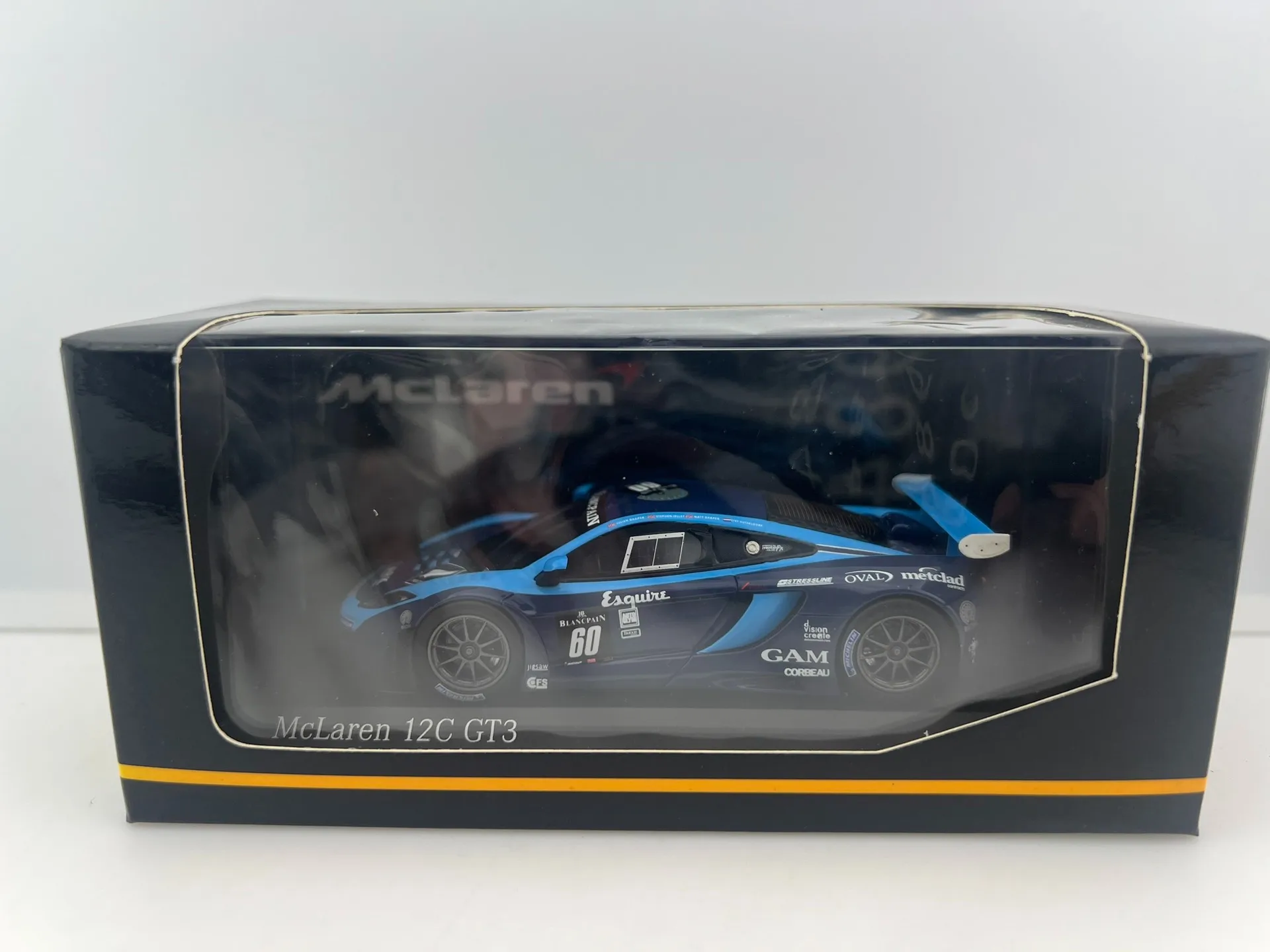 

Литой под давлением мини-разрез в масштабе 1/43 McLaren MP4-12 GT3 # 60 24-часовая выносливочная гоночная модель из смолы, Коллекционная игрушка, подарок, сувенирный дисплей