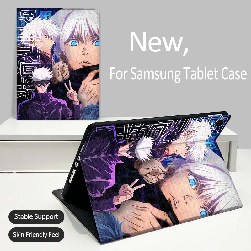 

J-Jujutsus K-Kaisens Anime Tablet Case For Samsung Galaxy Tab A A7 A8 A9 A11 S6 S11 Lite Plus 10.1 10.4 10.5 Inch 2022 2025