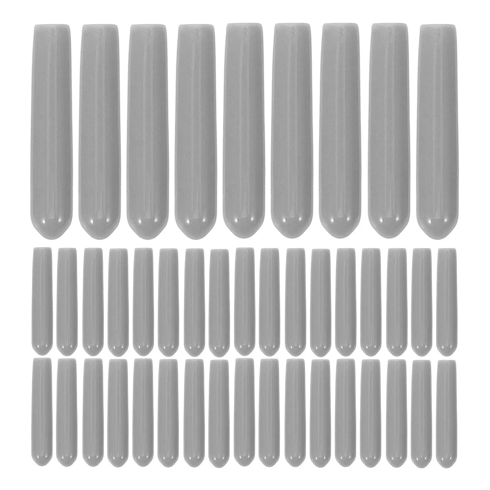 

100pcs Gray Caps 35x30mm for Dishwasher Rack Repair Steel Wire Covers Dishwasher Rack Coating Caps Tip Protectors Kitchen Shelf