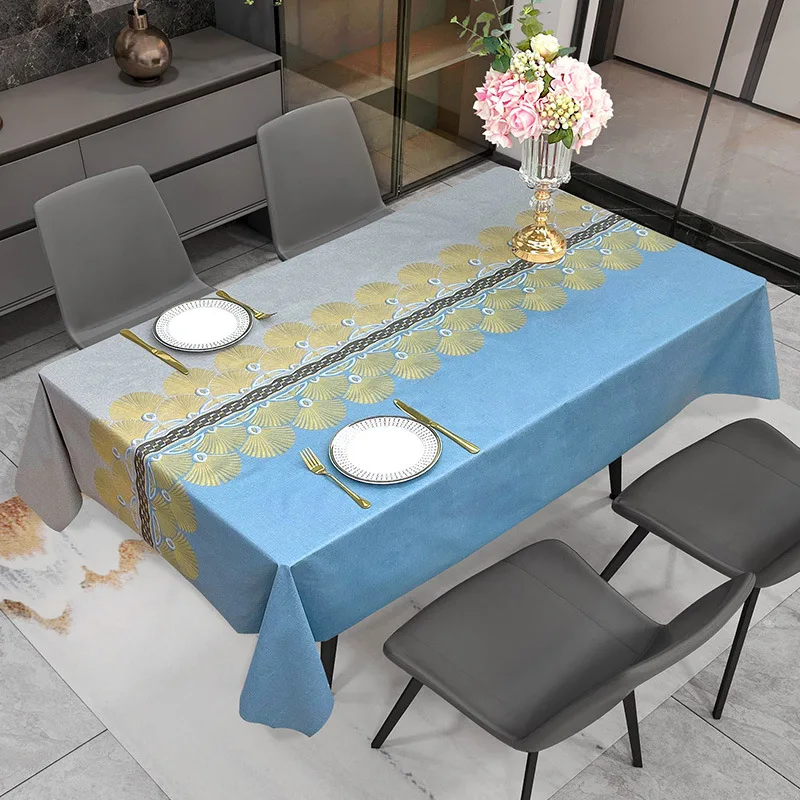 Cross border tablecloths made of cotton and linen with a high-end feel are popular on Amazon. Table cloths and tablecloths from