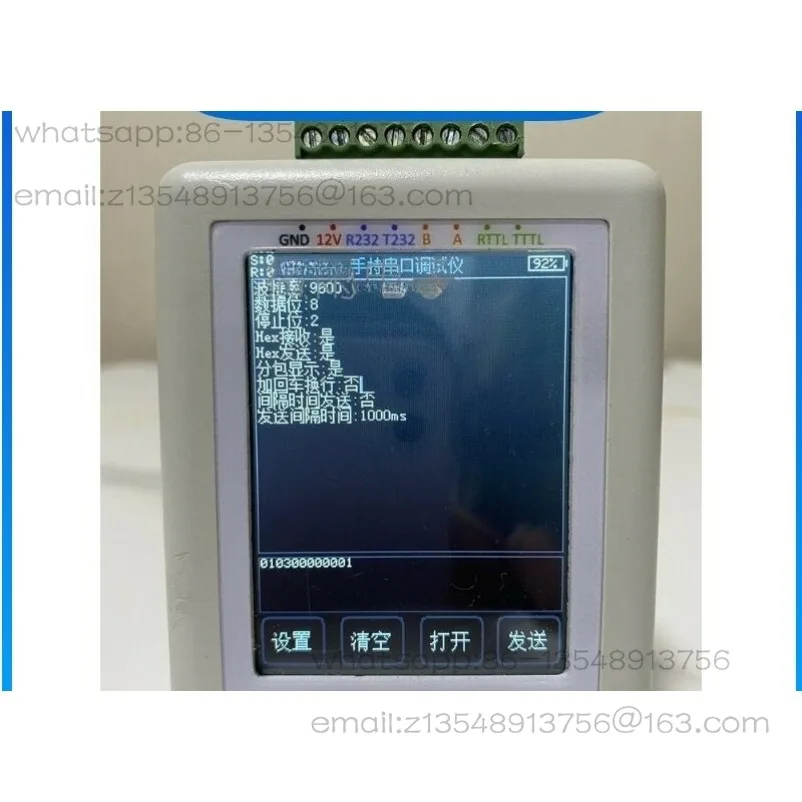 Handheld Serial Debugging Tool Compatible USB to RS232/485/TTL Cable Super Communication Print Converter
