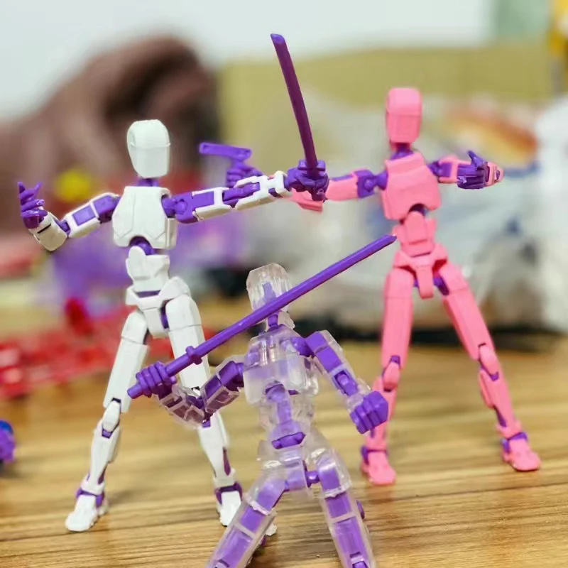Multi-Jointed Movable Shapeshift Robot 2.0 3D Printed Mannequin Dummy Figures Toys Kids Adults Parent-children Game