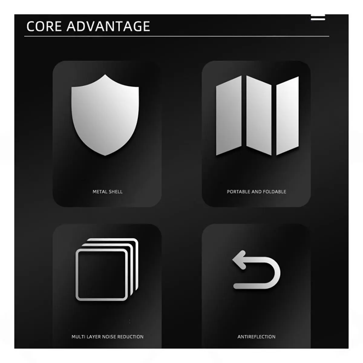 Panel Reflection Filters Studio Recording Microphone Isolation Shield Suitable for Any Condenser Mic Three Doors