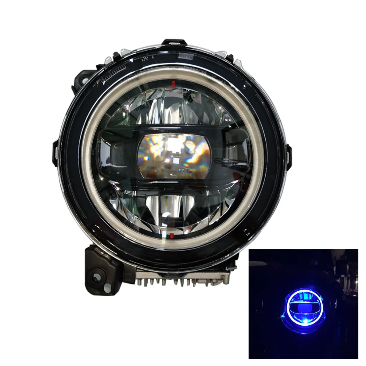 9 Inch Led Headlights Headlamp with DRL for Jeep Wrangler JL 2018-2023 LANTSUN JL1117
