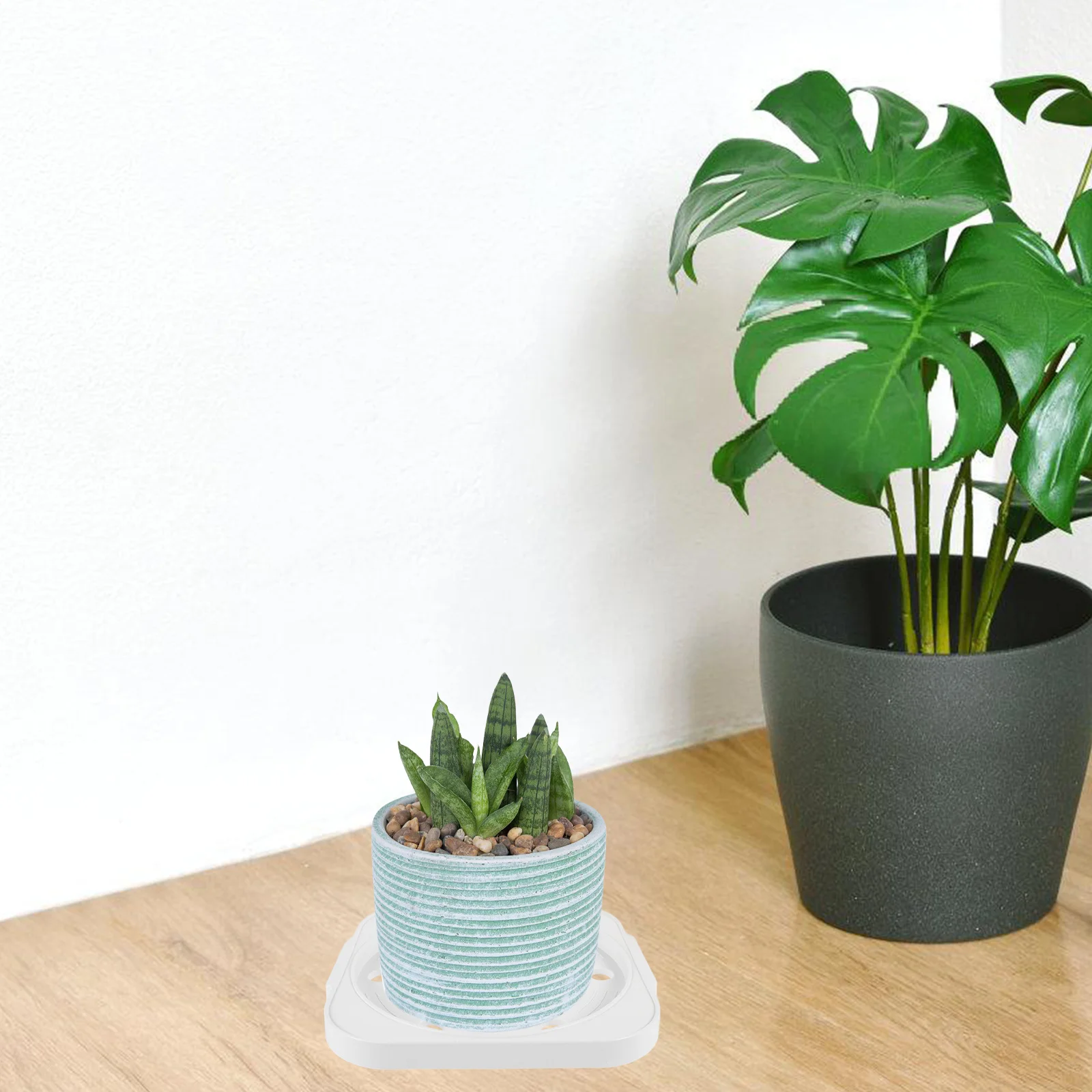 

Propane Cylinder Holder Wheeled Planter Base Movable Gas Tank Tray Decor Stable Support Propane Tank Stand