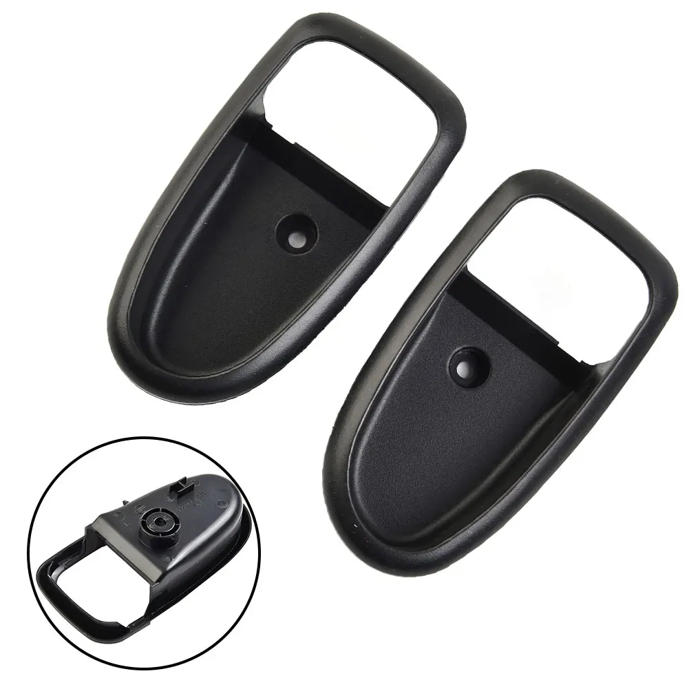 

Door Handle Trim Car Cover Bezel 2000-2006 2pcs Inside For Hyundai Elantra Interior Plastic High Grade Brand New