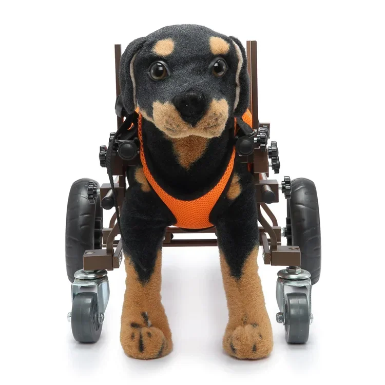 Cadeira de rodas assistiva para cães de estimação Carrinho para animais de estimação Scooter elétrico Cadeira de rodas para cães Carro