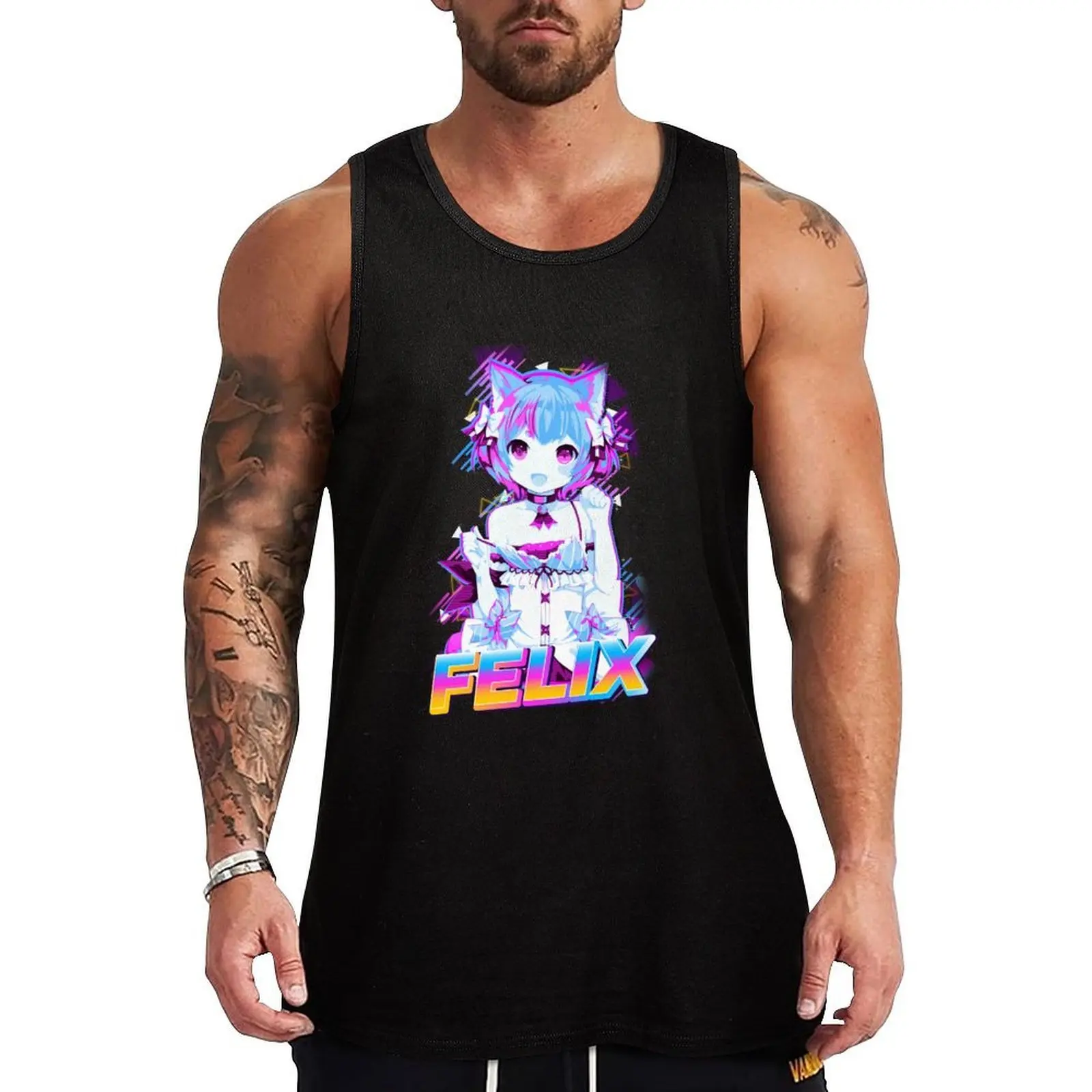 

Майка Felix Re:Zero, премиум-класса, мягкая, дышащая, комфортная, без рукавов