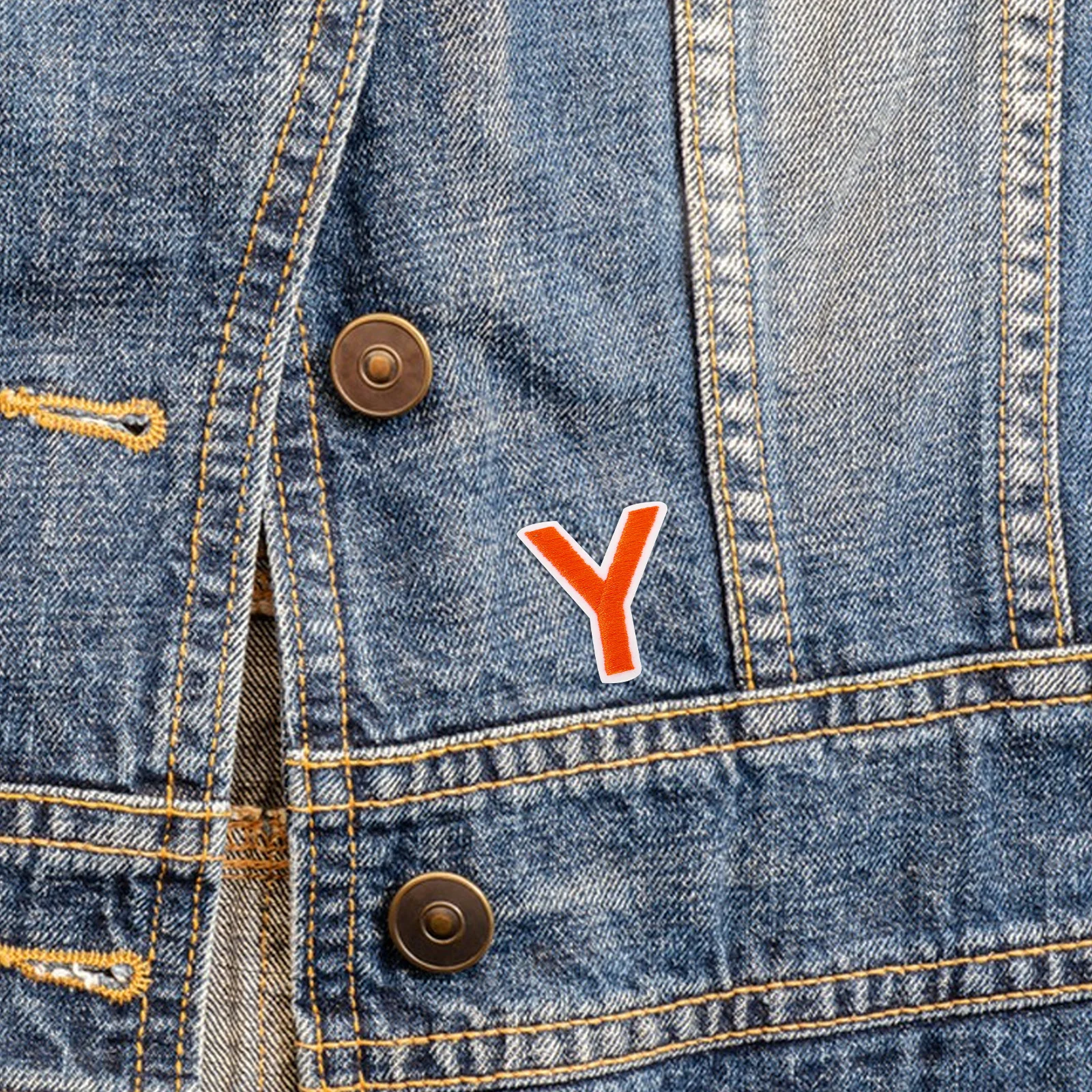 

72Pcs Orange Embroidery Patches Iron on Letters and Numbers for Apparel Hats Socks Jackets Customization Alphabet with Numbers