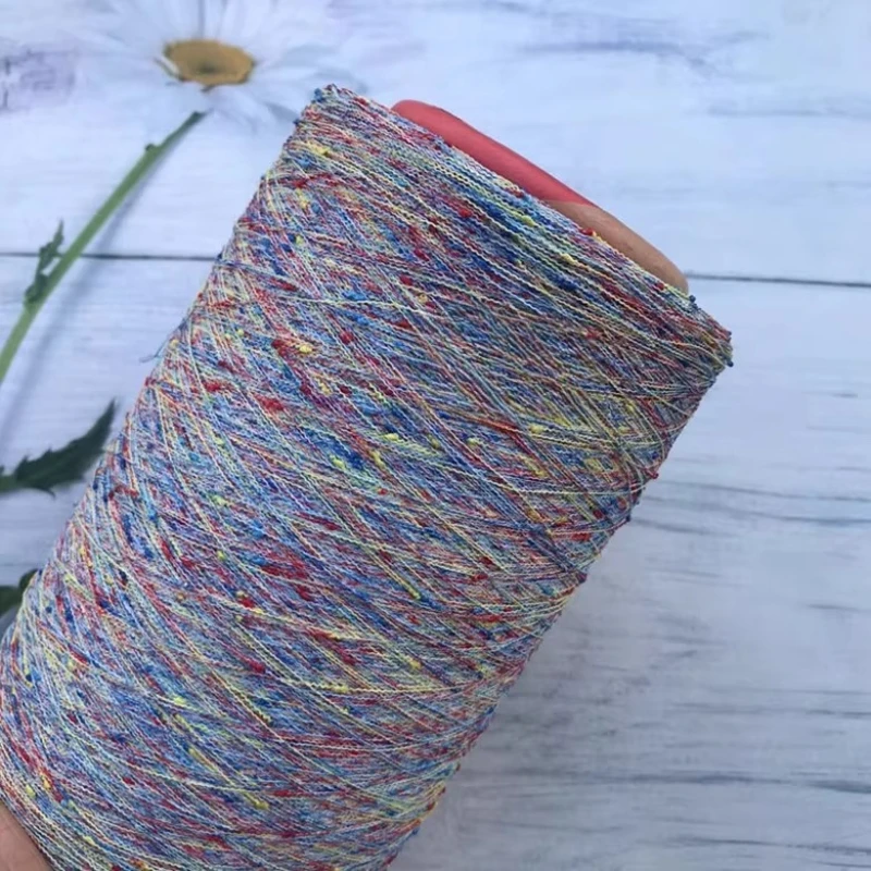 Knot Yarns DIY Sweater Shawl Scarf Knitting Weaving Thread Hand Woven Auxiliary Raw Material Segment Dyeing Matching Thread