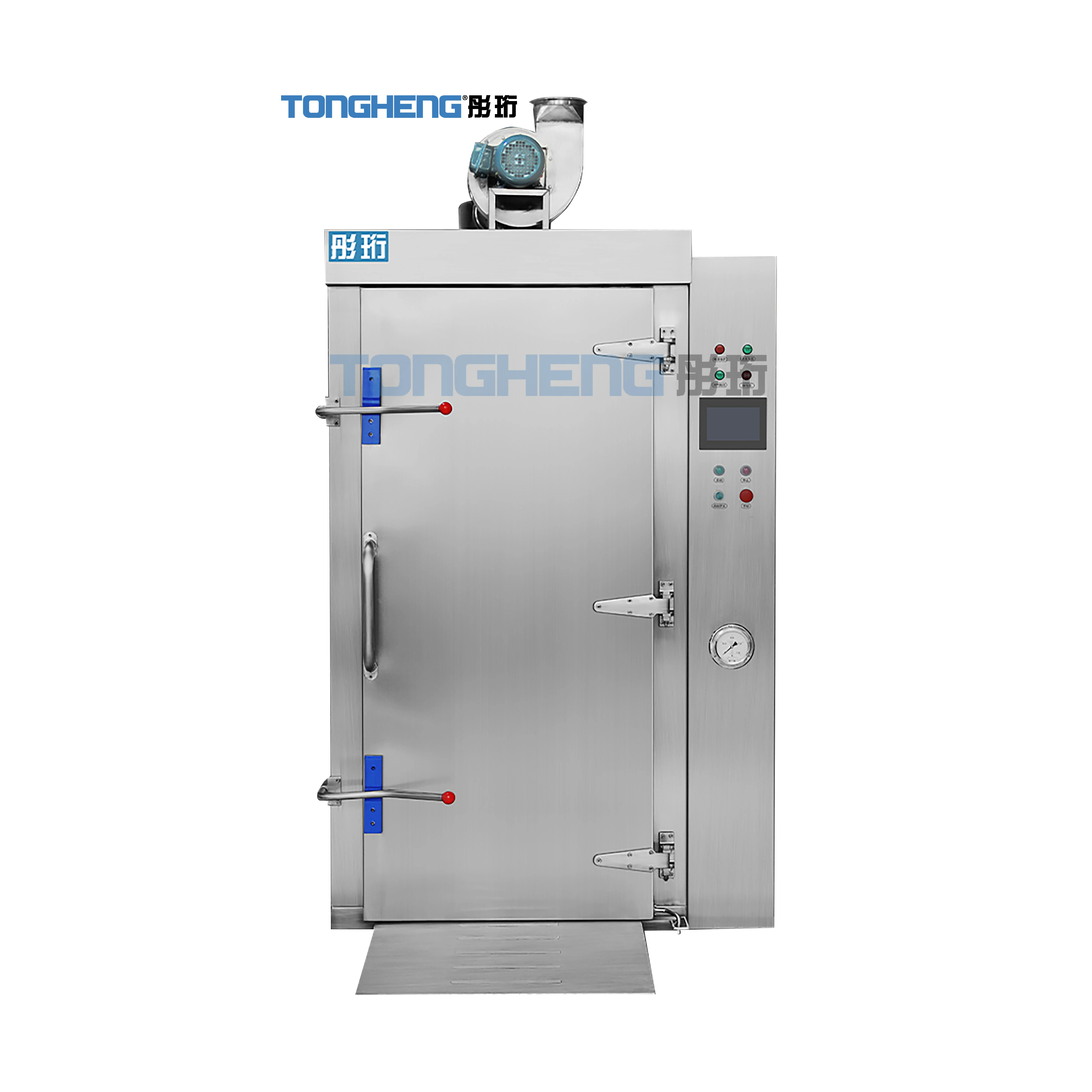 Carrello digitale di grande capacità Macchina per cottura a vapore per alimenti Costruzione in metallo per preparare piatti Pentola a vapore per pesci