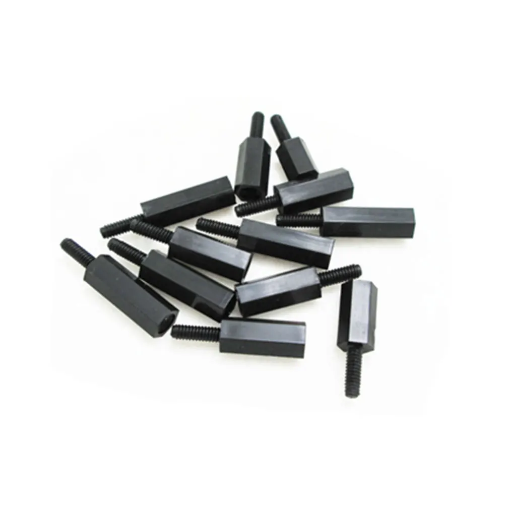 

300 Pcs Nylon Screws Nuts Spacer Studs Multi use St off Size Non conductive Electronics Suitable