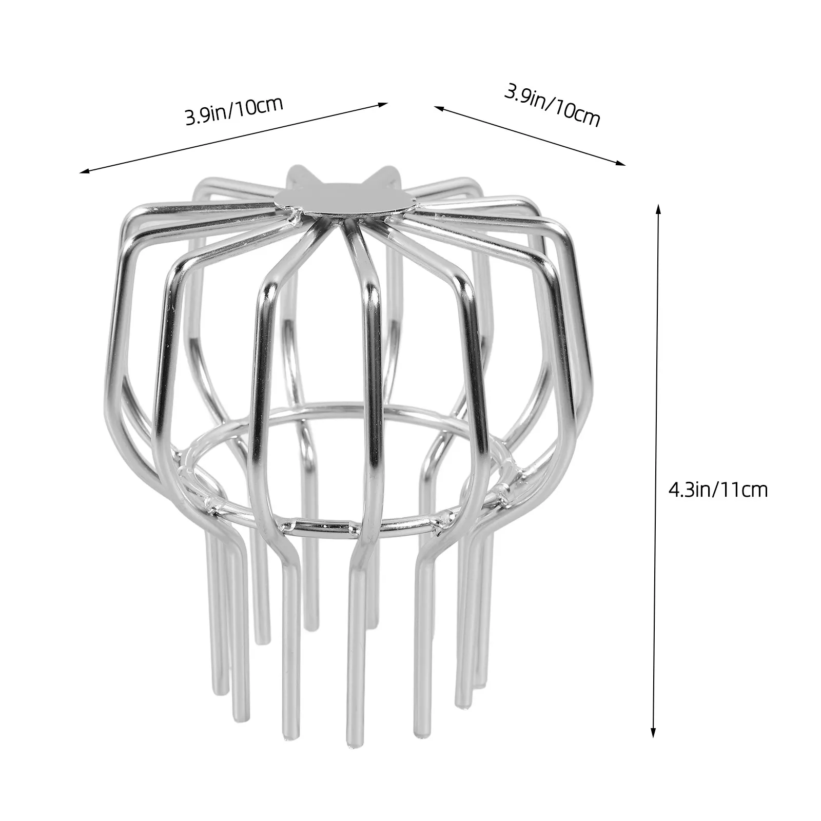 Roof Drain Filter Wire Mesh Durable Gutter Guard Outdoor Drain Cover Anti-Blocking Roof Strainer Filter Rack Leaf Protector