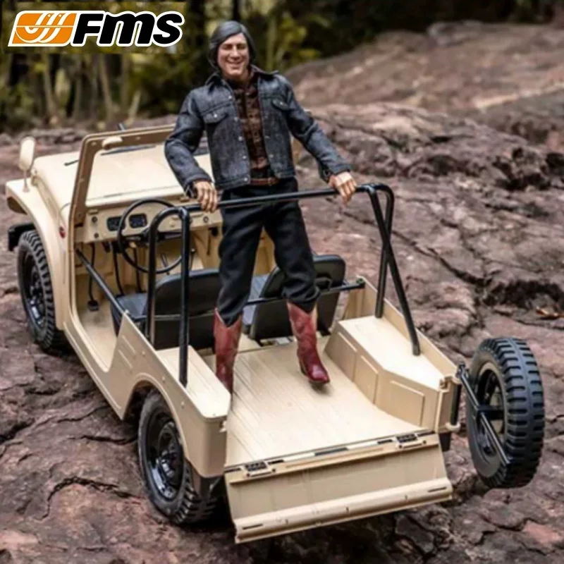 

New Fms 1:6jimny Remote-Controlled Four-Wheel Drive Suzuki Jimny Off-Road Vehicle Model Ornament Sports Car Toy Car Model Gift