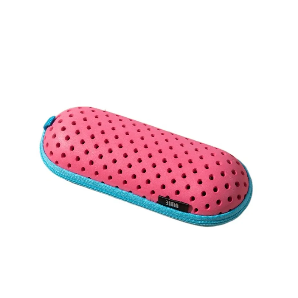 

Lightweight Anti-Fog Protective Swim Goggles Case Hollow EVA Eyeglasses Holder Breathable Soft Glasses Storage Box Swimmers