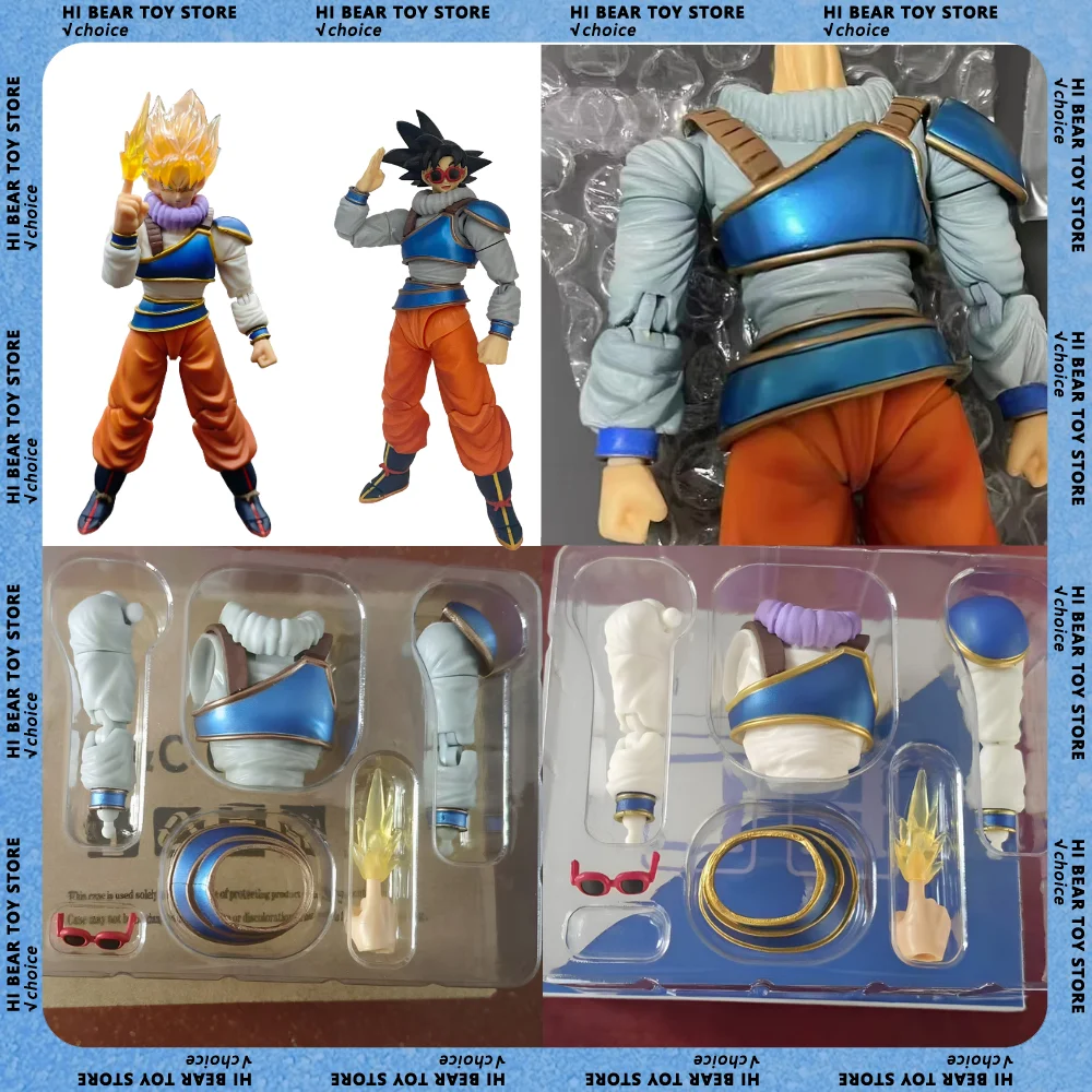 

Dragon Ball Z Shf Instant Transmission Son Goku Anime Figure Chibi Dam'Z Clothes Modified Parts Accessories Collection Kid Toys