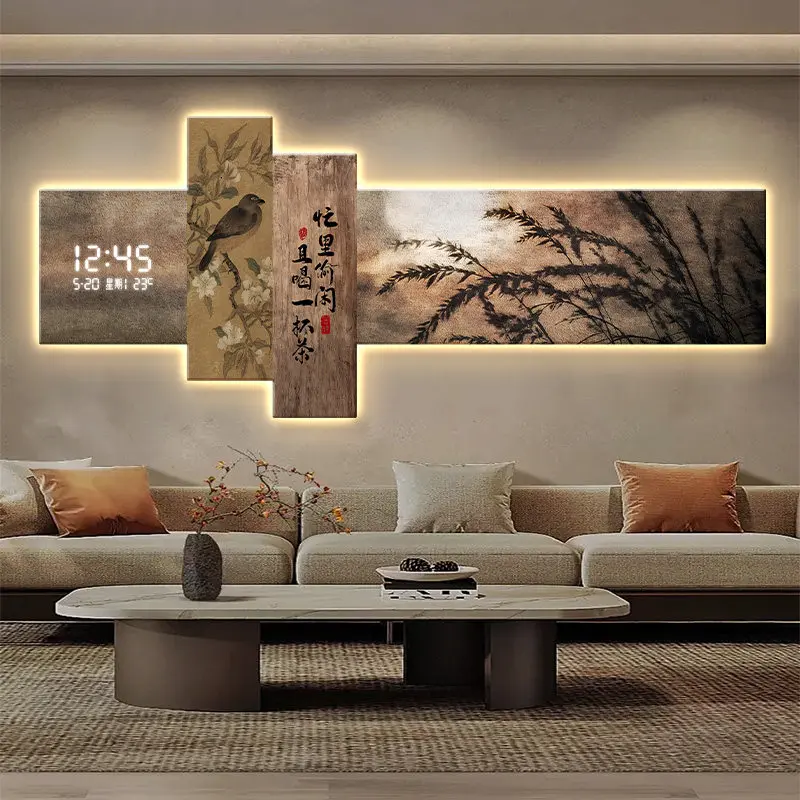Big Size Art Mural Wall Watch Luxury Interior Design Silent Clock Wall Aesthetic Modern Reloj De Pared Living Room Decoration
