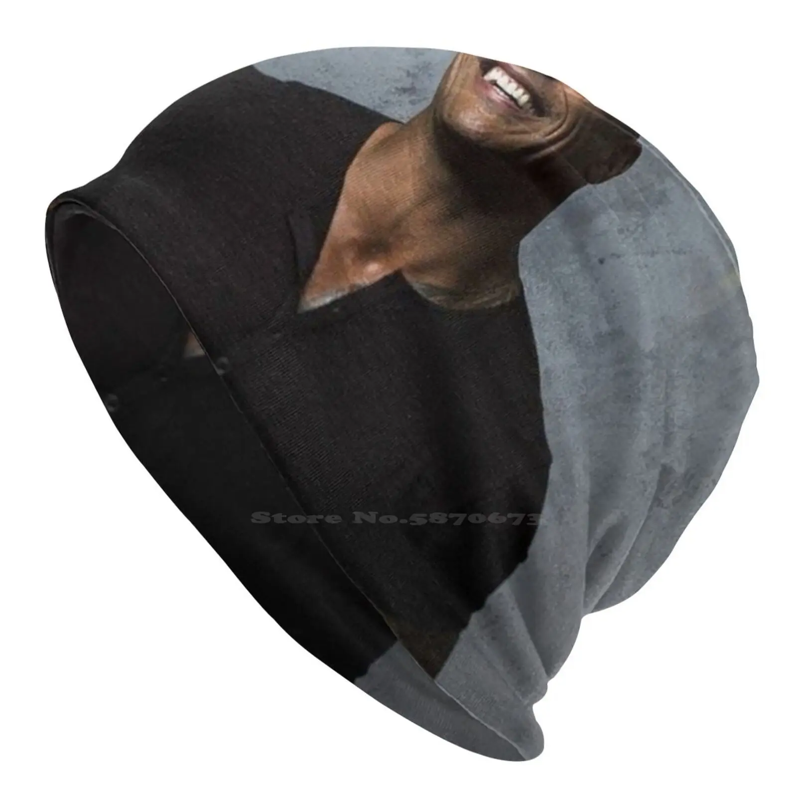 Dwayne Johnson Knitted Hat Warm Beanie Outdoor Caps Dwayne Johnson The Actor