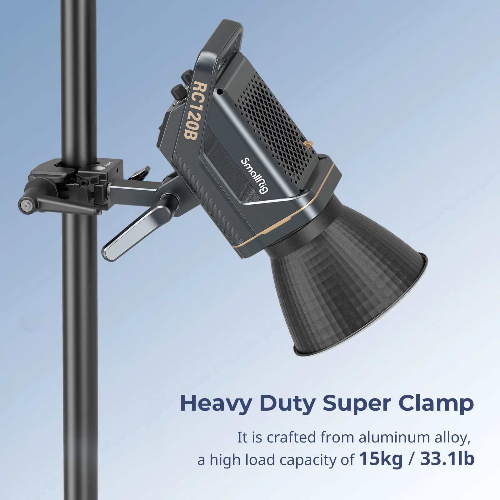 SmallRig Super Clamp Support Kit Heavy Duty Max Load 33lb15kg with 1/4\