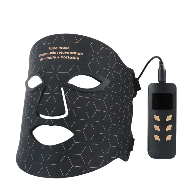 

Facial Mask Silicone Face + Neck The built-in battery controller is portable Skin care Beauty Equipment