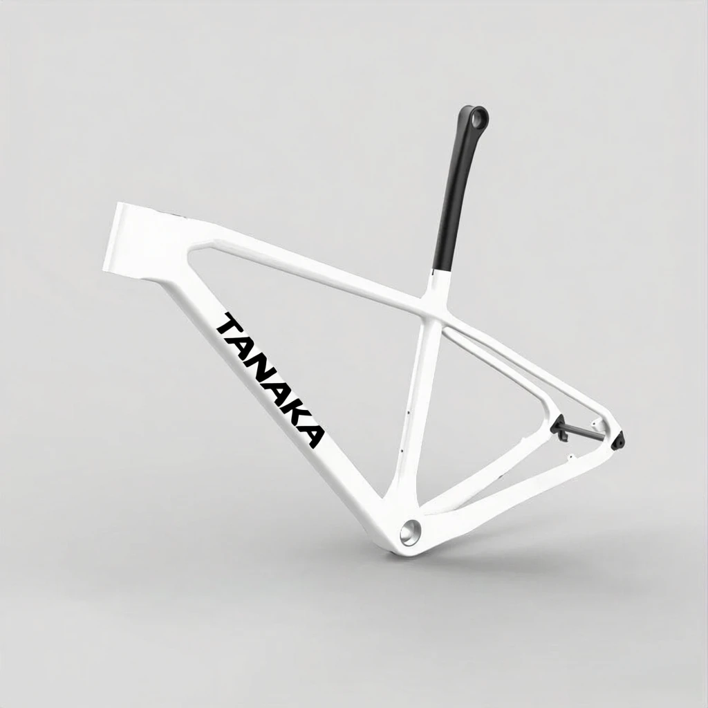 

Carbon MTB 29ER Bike Frame Mountain Bicycle Frameset Hardtail Disc Brake BSA Di2/Mechanical Compatible Full Internal Cable DPD