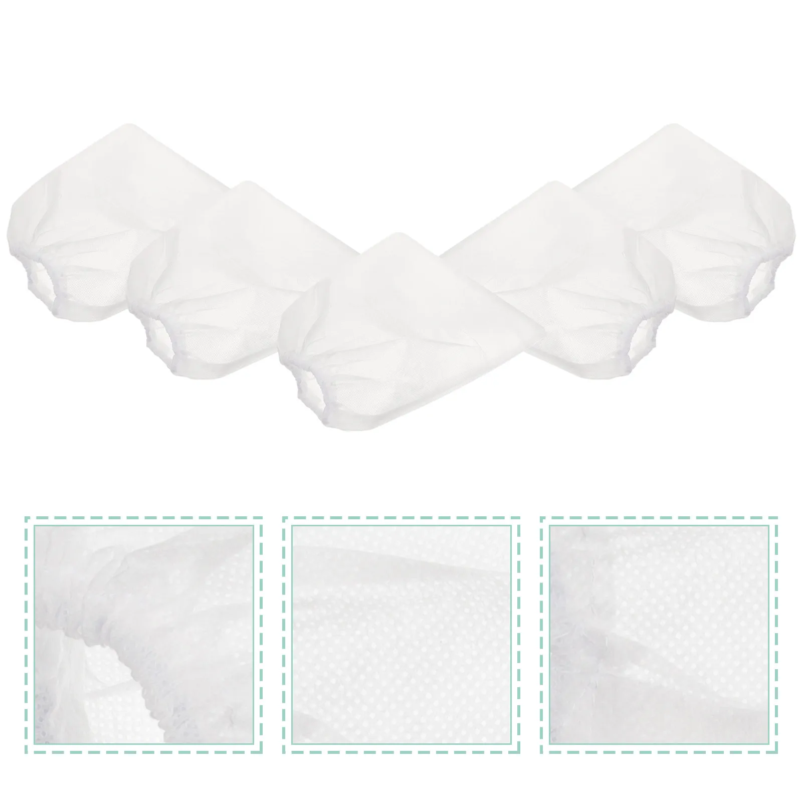 

5Pcs Dust Bag for Vacuum Cleaner Non-Woven Nail Dust Collector Bags Universal Fit for Nail Art Suction Collectors Reliable