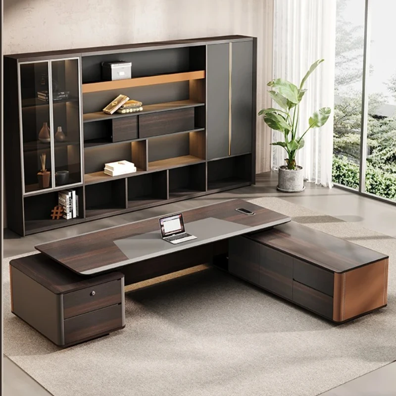 

Computer Luxury Executive Office Desks Manager Designer Computer Standing Office Desks Room Mesas De Escritorio Office Furniture