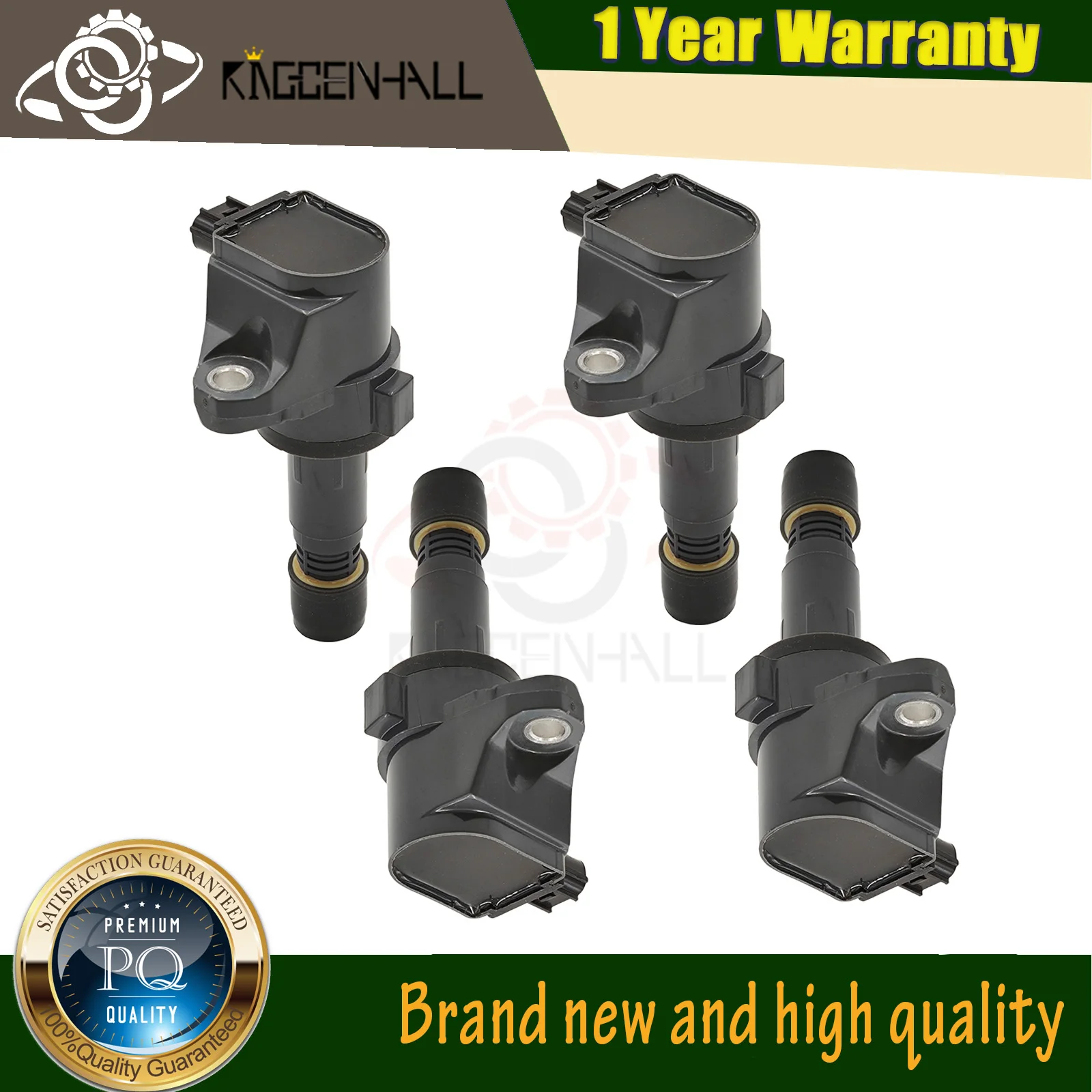 

4PCS Ignition Coils For Acura ILX 2.0L Honda Civic 2012- 2015 HR-V 1.8L 2016-2020 099700181 ZSE240 30520-R1A-A01 30520R1AA01