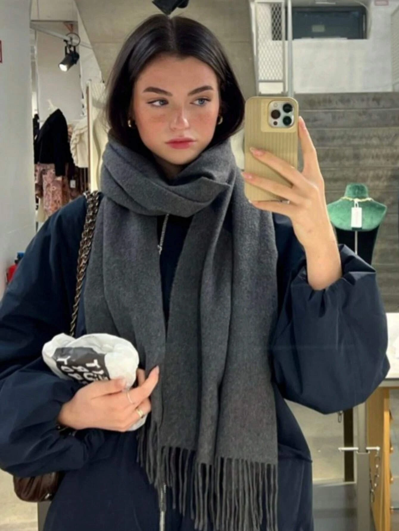 Рисунок 4 - Новый 62-цветный зимний шарф для женщин