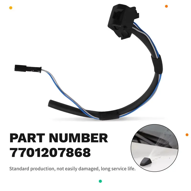 New For Renault Laguna MK2 Hood Windshield Washer Nozzle Jet With Heating 7701207868 Windscreen Wiper Nozzle Replacement