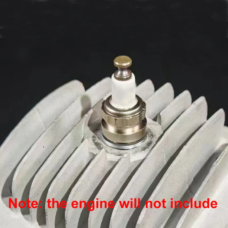 Bujía de motor HX, estructura de iridio doble, soporte de diseño, encendido de bajo voltaje, pieza específica resistente al calor para Dron RC, 1 Uds.