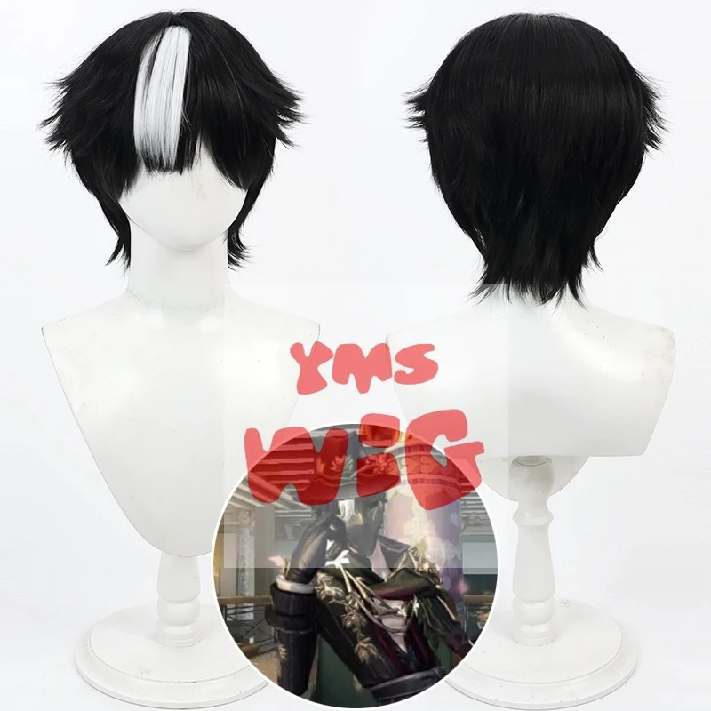 

Identity V Jack Cosplay Wig Short Heat Resistant Synthetic Hair Halloween Role Play Wig