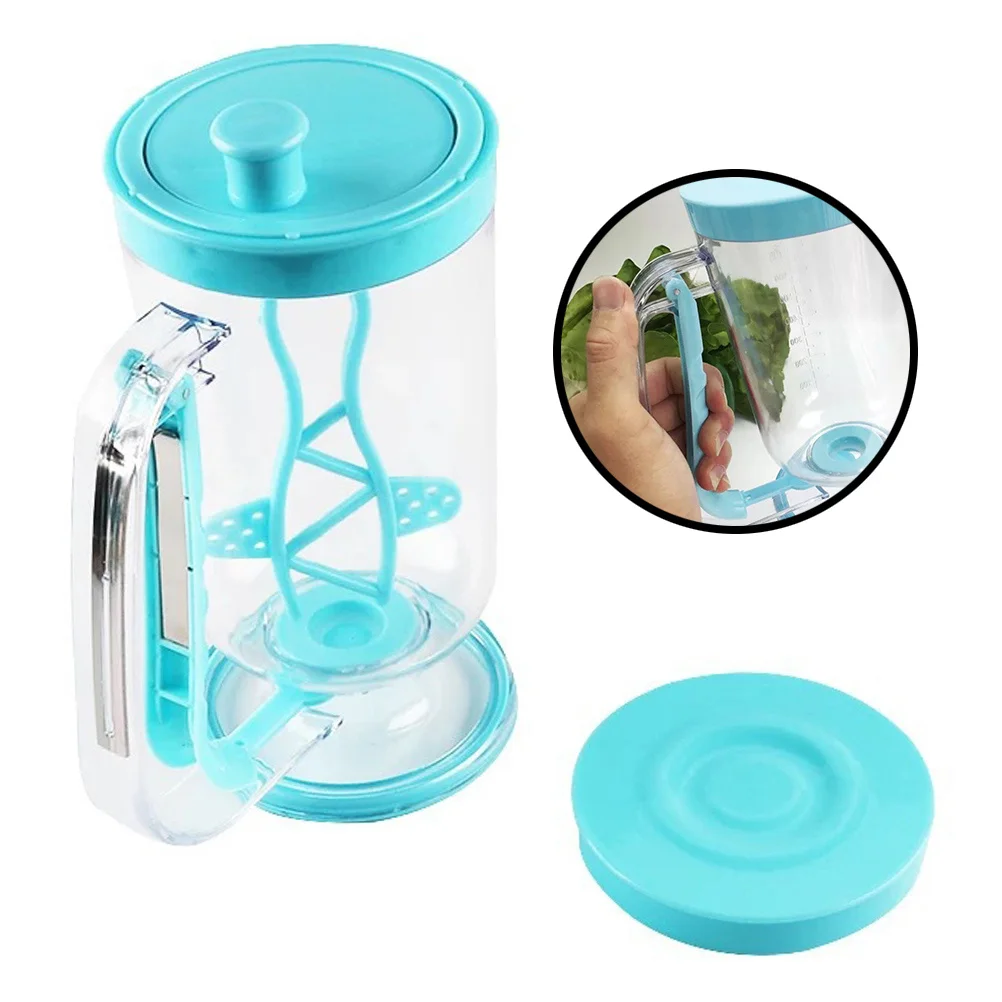 

Pancake Dispenser Baking Tool Leak-Proof Measuring Cup For Cupcakes Waffles Muffins Mixing Function Sky-Blue