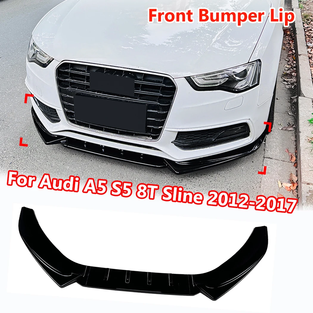 

Для Audi A5 S5 8T Sline 2012-2017 автомобильный передний бампер, спойлер, лопата, защита автомобиля, комплект кузова, модификация