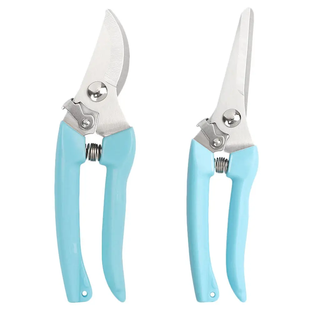 

2Pcs Professional Gardening Pruning Shears Stainless Steel ABS Heavy-Duty Branch Trimming Tools for Fruit Trees Twigs Garden