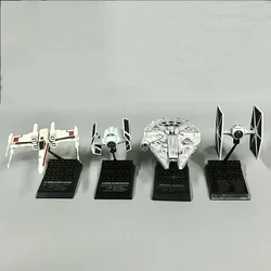 Genuine STAR WARS Anime Alloy Warship Fighter X-wing Starfighter Imperial Shuttle Star Destroyer Model Toys Collect Ornaments