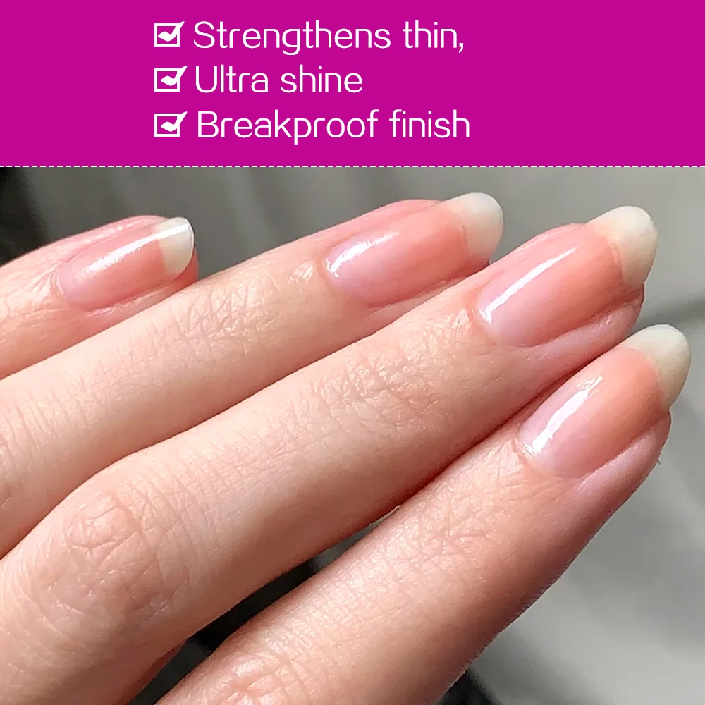 KDOIES เจลบำรุงเล็บและเร่งการเจริญเติบโต 20 มล. ออลอินวัน เจลเคลือบเล็บแข็งแรง ท็อปโค้ท เบสโค้ท แห้งเร็ว เงางามพิเศษ