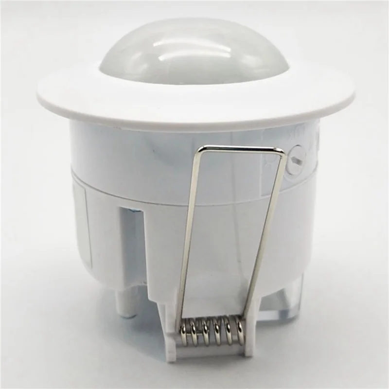 

ABSE-2X 110-240 В переменного тока Мини Регулируемый 360-градусный Потолочный PIR Инфракрасный датчик движения тела Детектор Лампа Выключатель света Белый